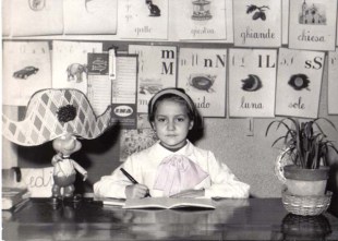 Italian school child