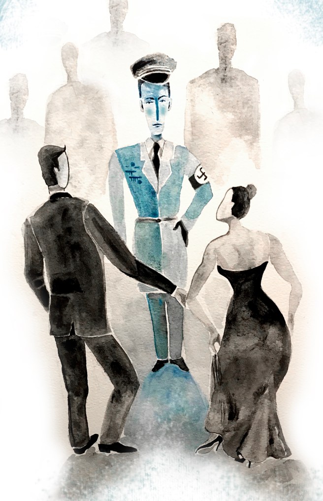 SS Prague, the Germans-Italian illo 3