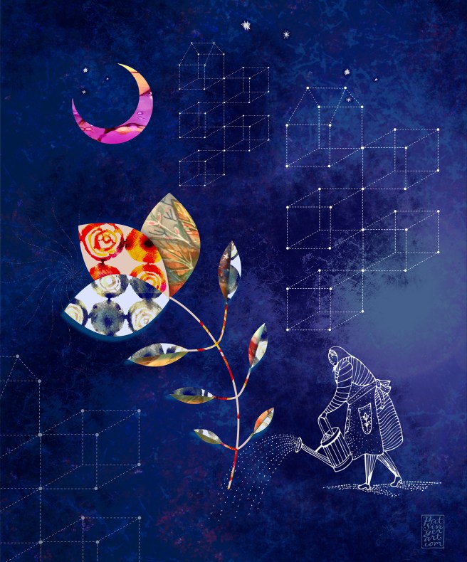 A pink moon in ink b 4